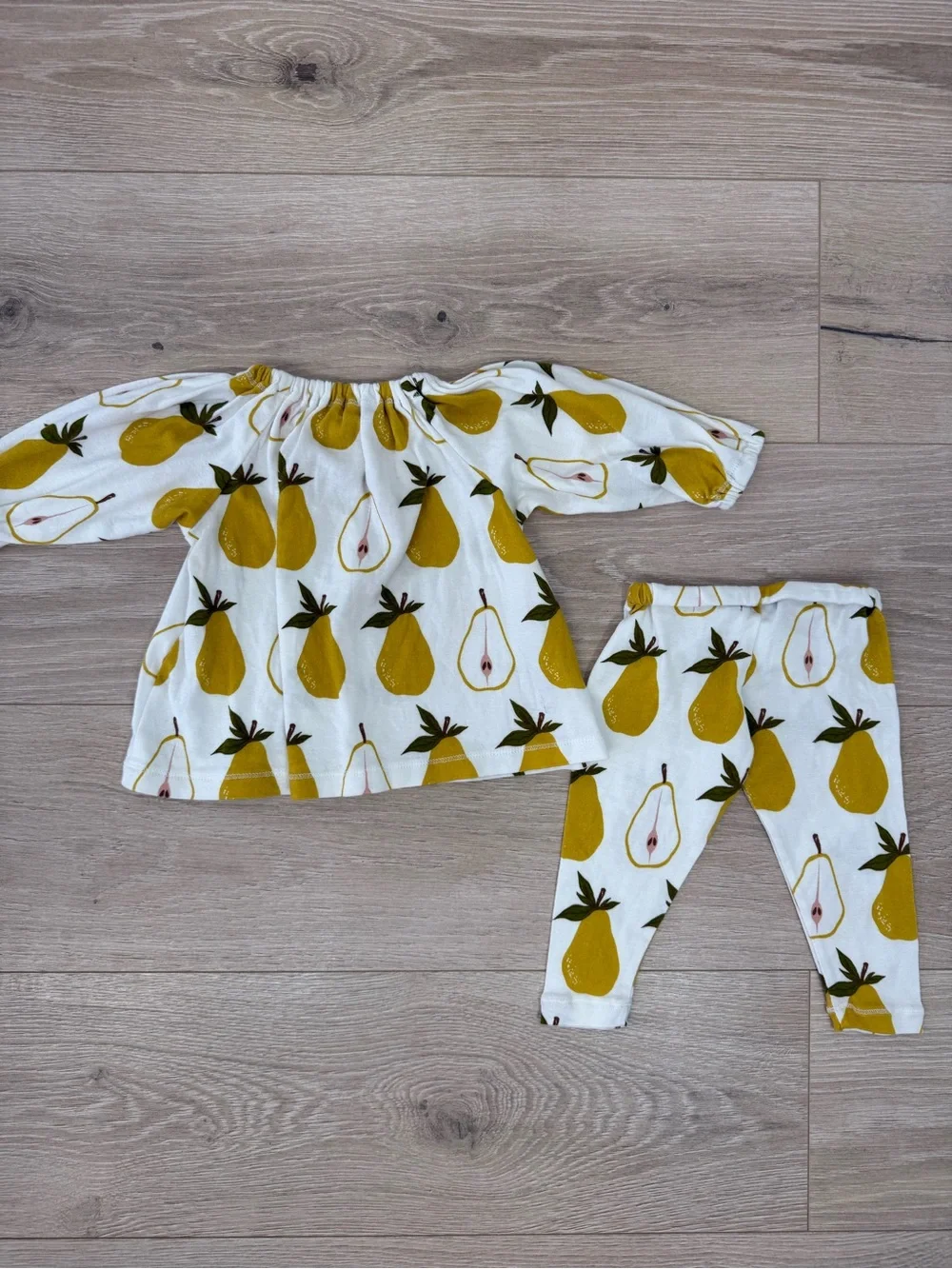 Milkbarn Pear Long Sleeve Two Piece Set